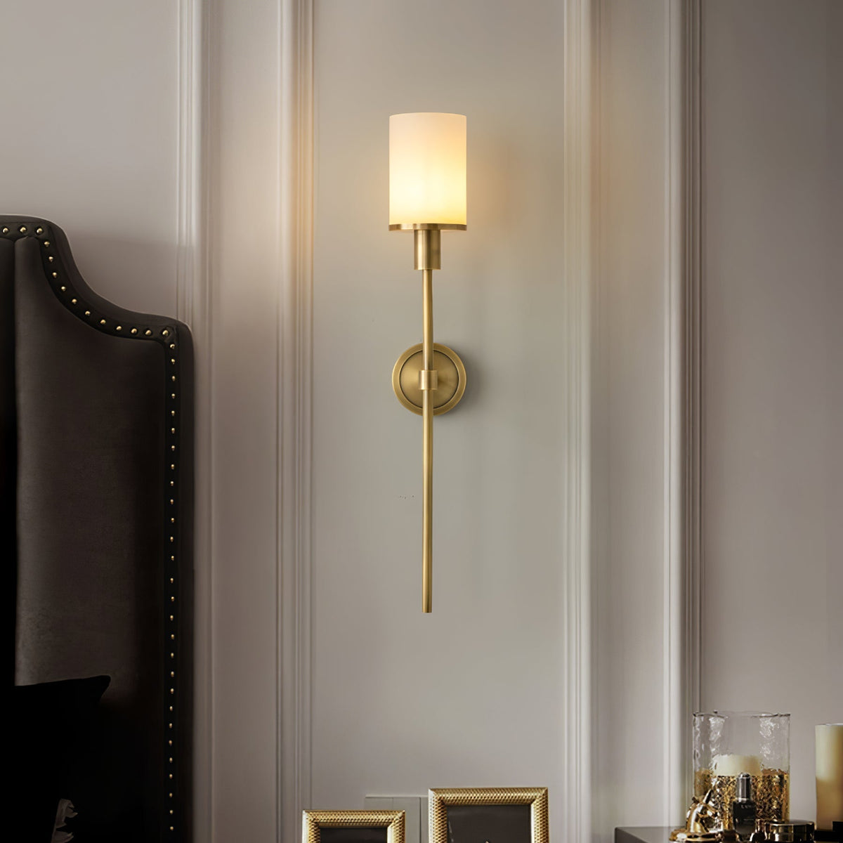 Mycara Nordic Art Classic Alabaster Sconce Wall lamp