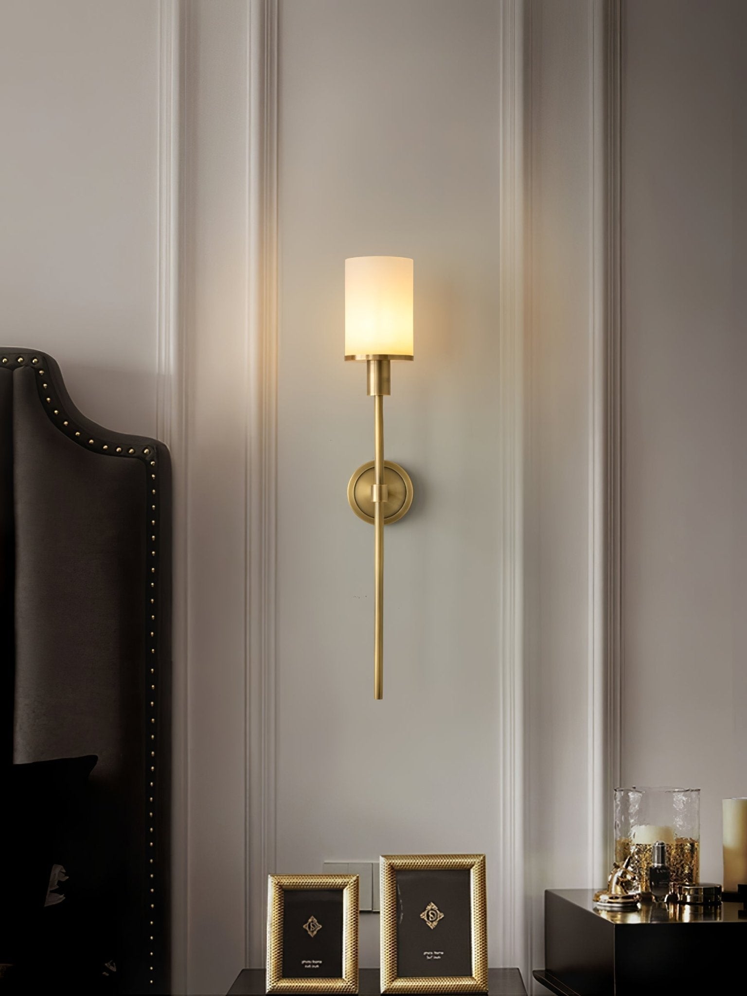 Mycara Nordic Art Classic Alabaster Sconce Wall lamp