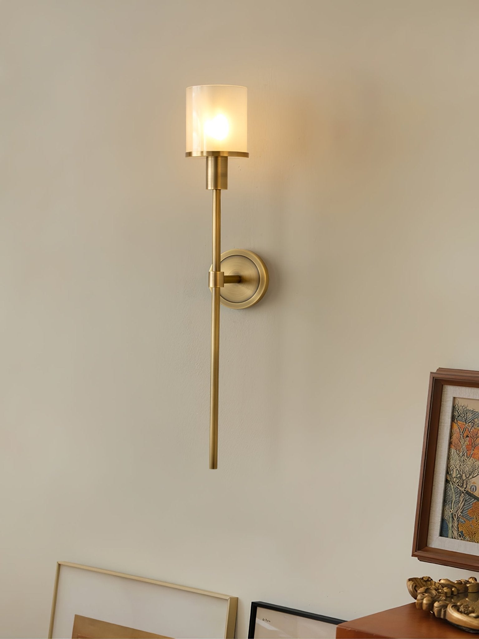 Mycara Nordic Art Classic Alabaster Sconce Wall lamp