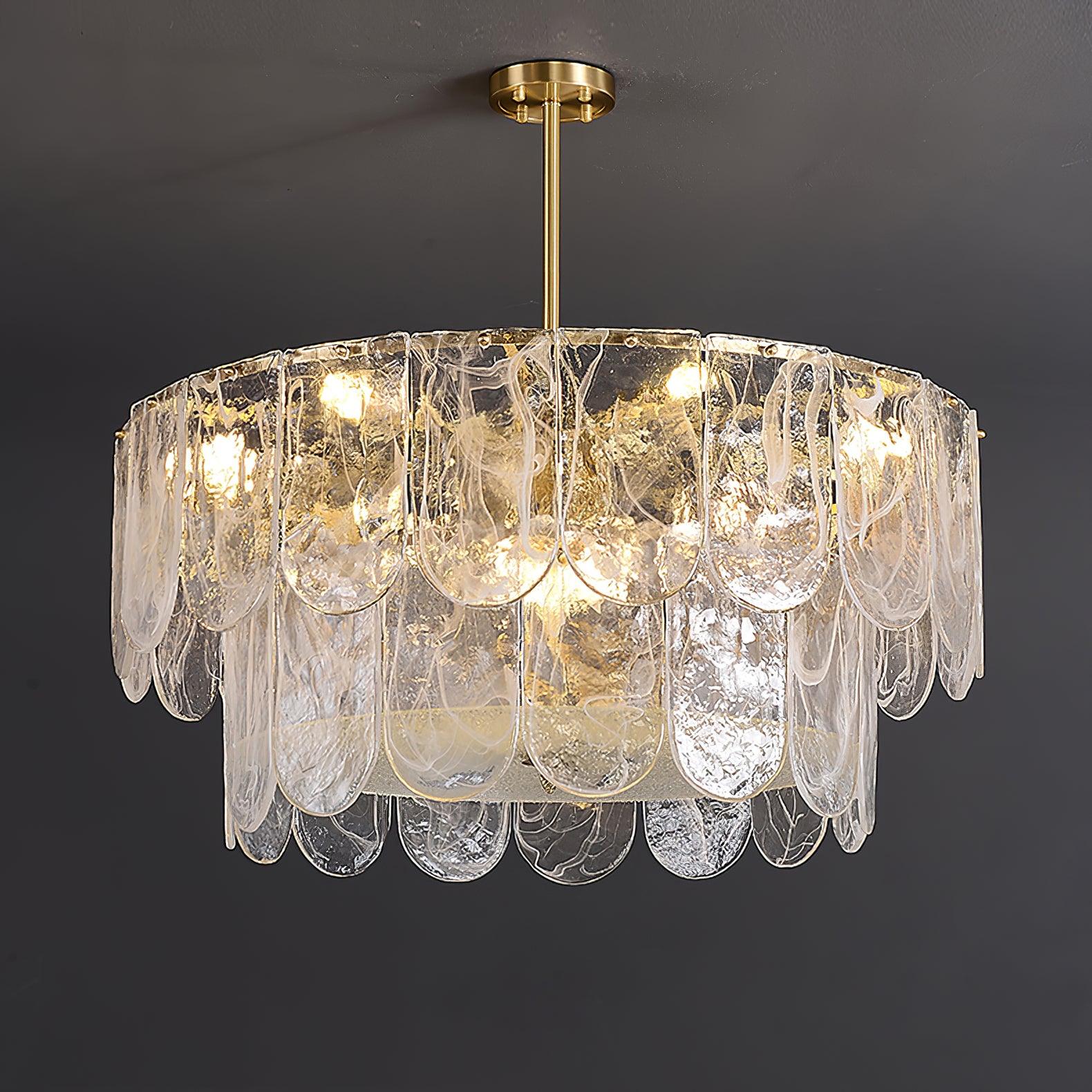 Eiraline Chandelier Traditional Classic Glass Metal