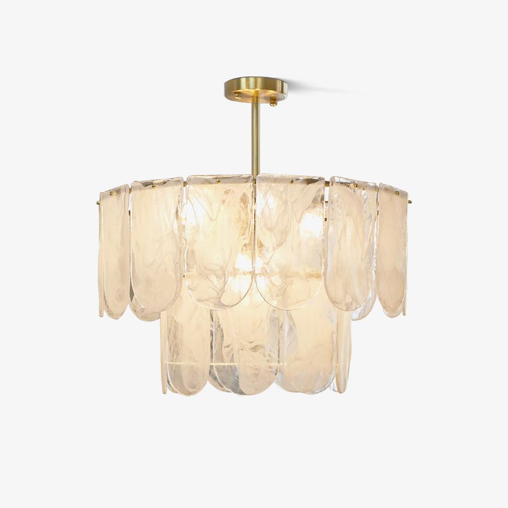 Eiraline Chandelier Traditional Classic Glass Metal