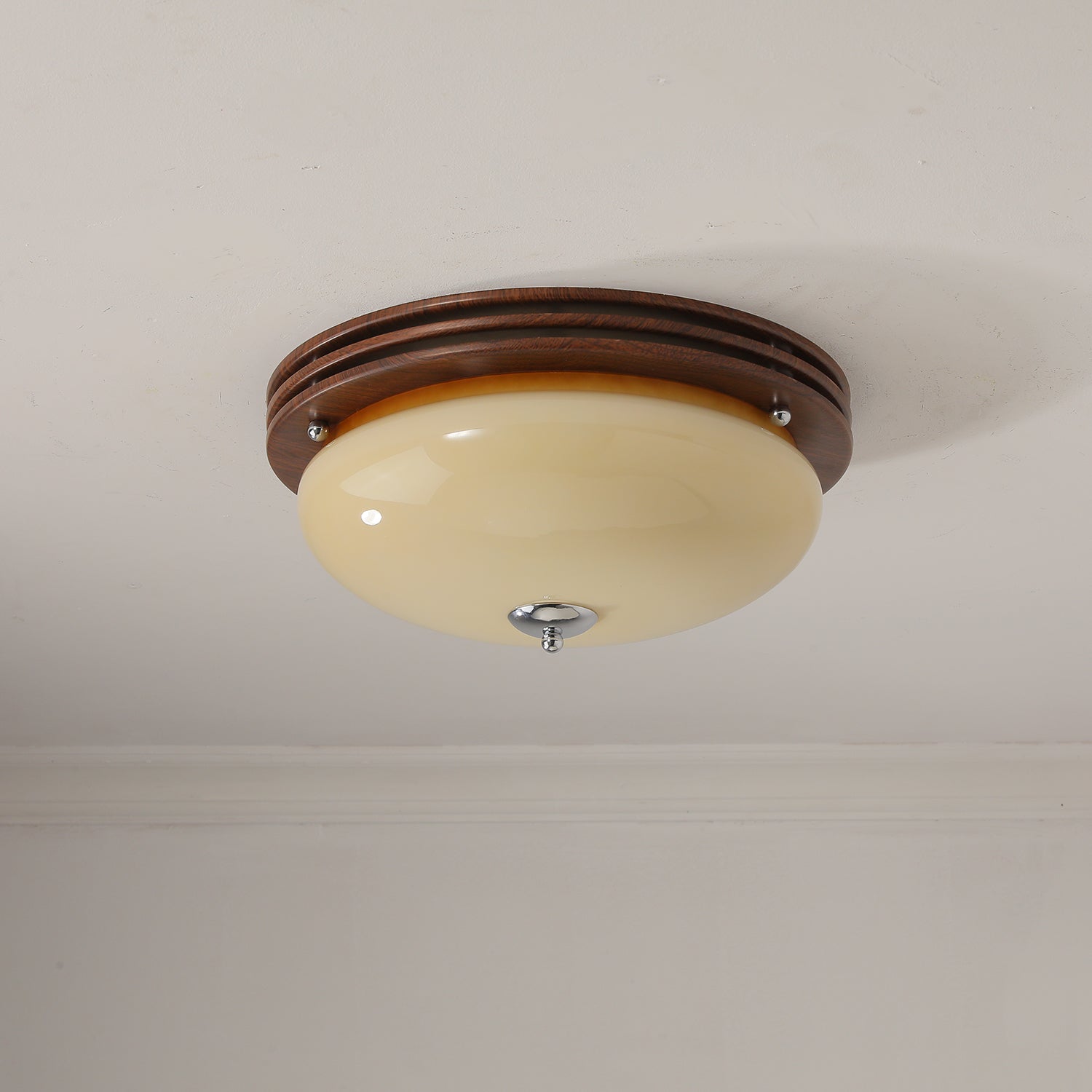 Lysilarae Nordic Art Classic Sphere Glass Ceiling Light