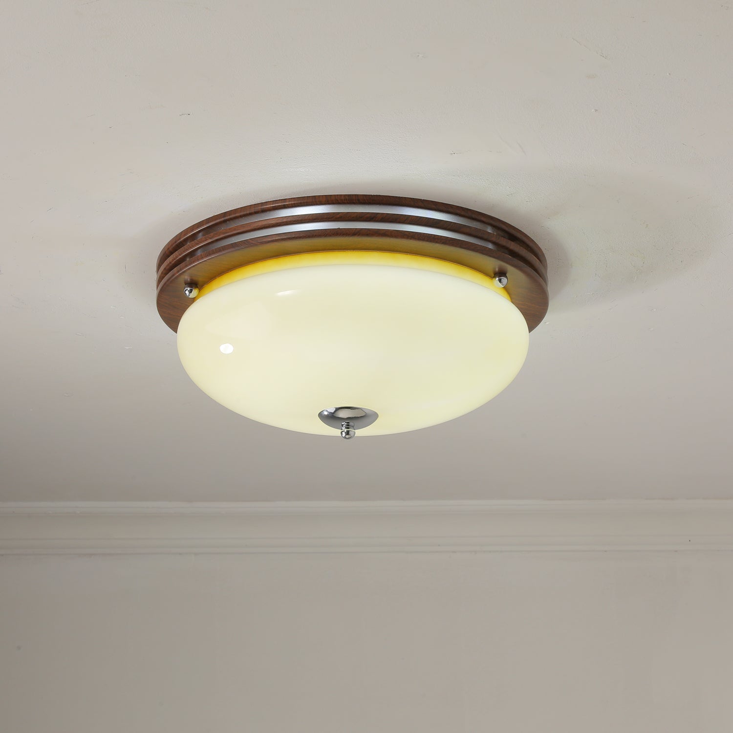 Lysilarae Nordic Art Classic Sphere Glass Ceiling Light