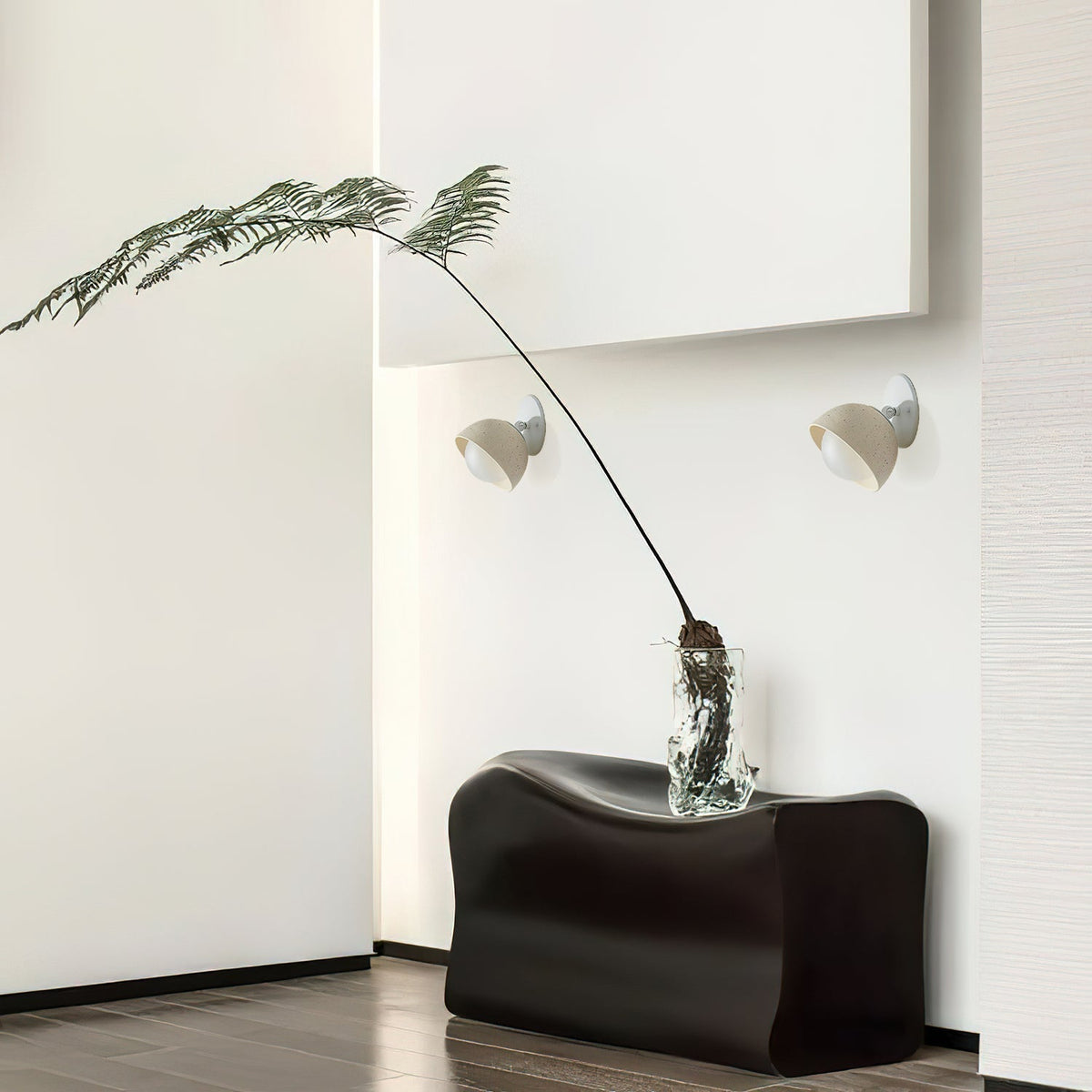 Lia Travertine Wall Light
