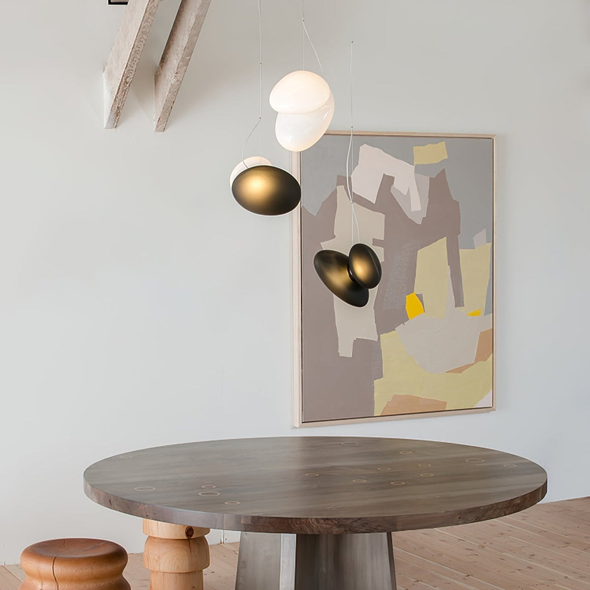 Mervan Frosted Glass Pendant Light