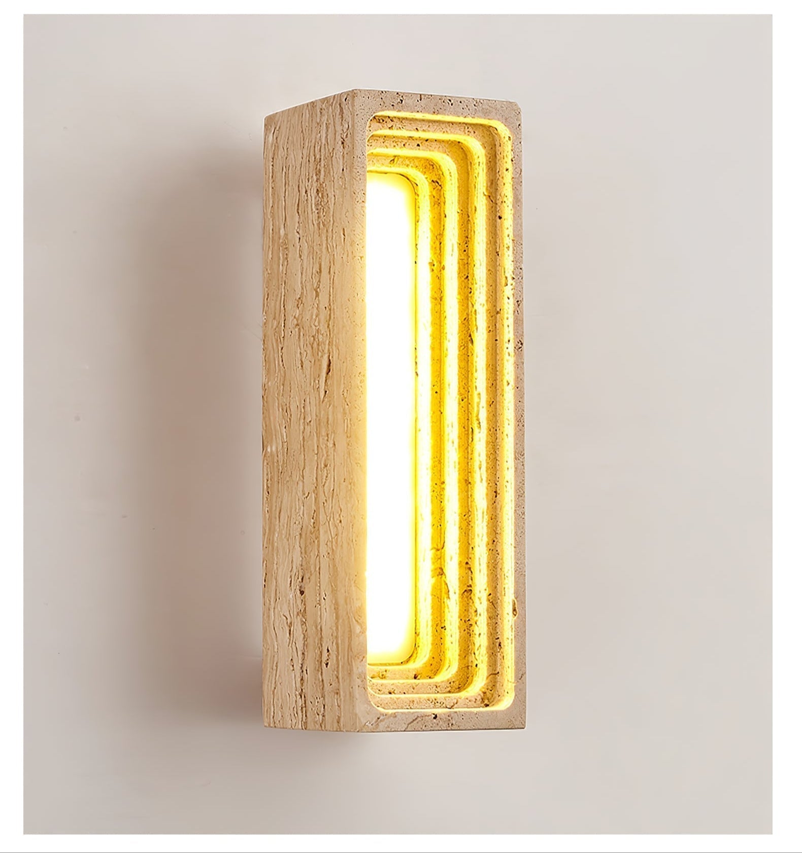 Atheila Travertine Wall Light