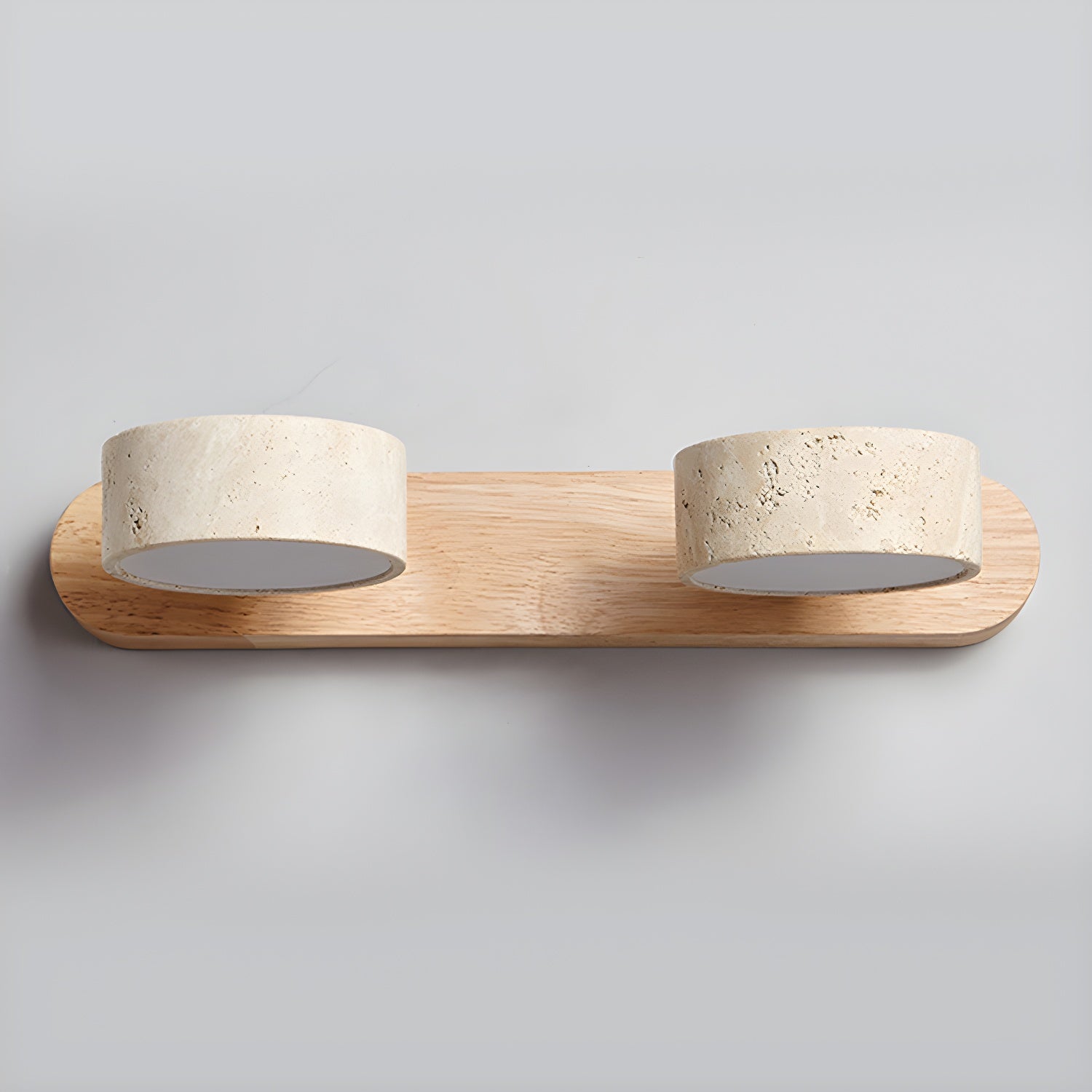 Voloreth Minimalist Travertine Wall Light