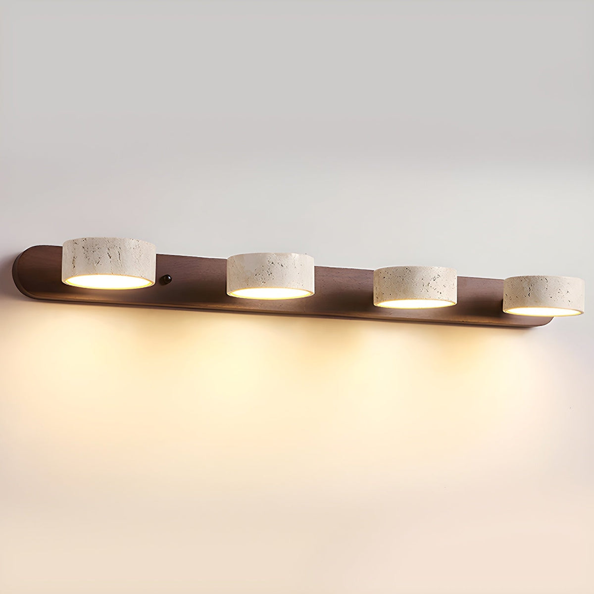 Voloreth Minimalist Travertine Wall Light
