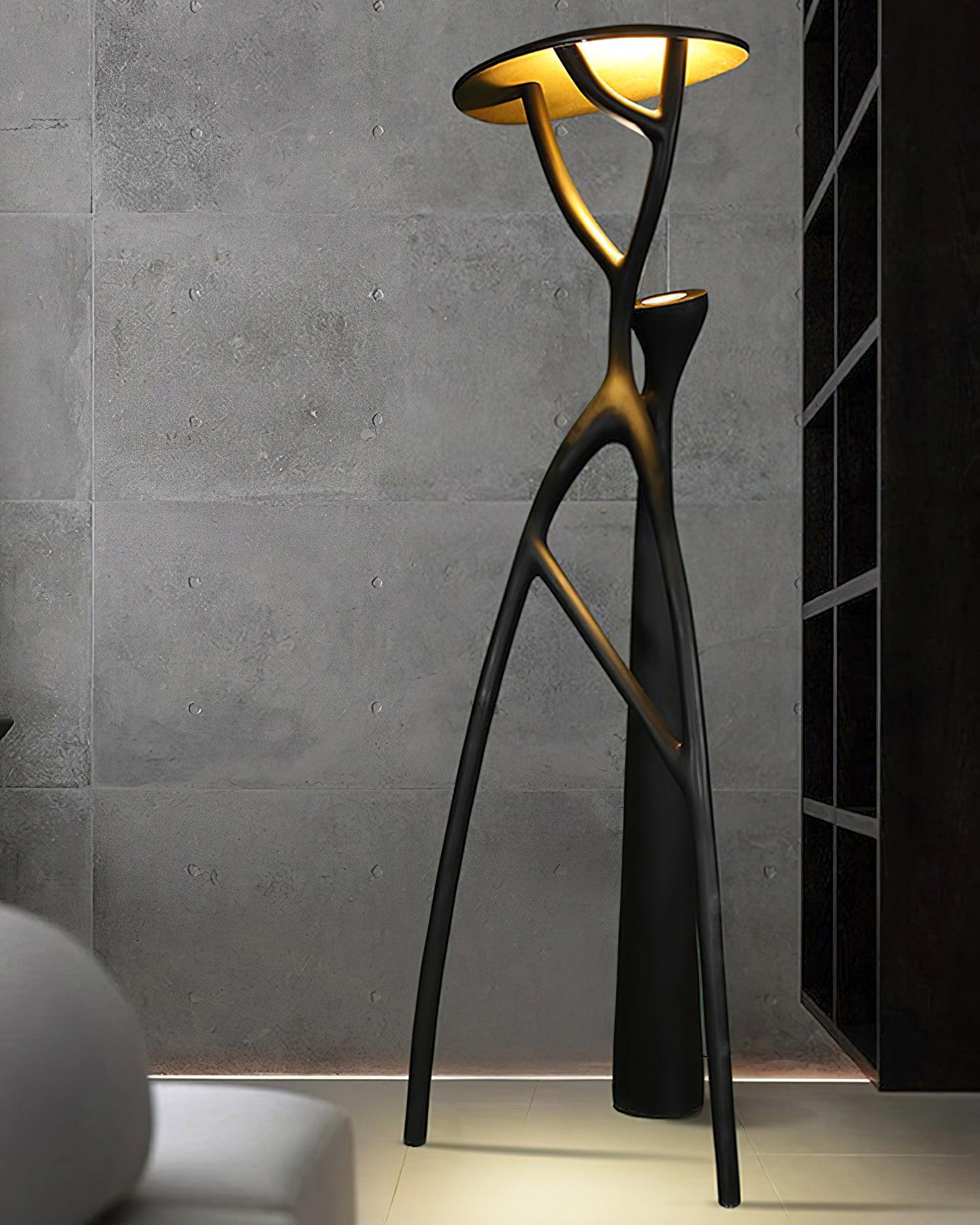 Seluia Gothic Tree Sculpture Floor Lamp