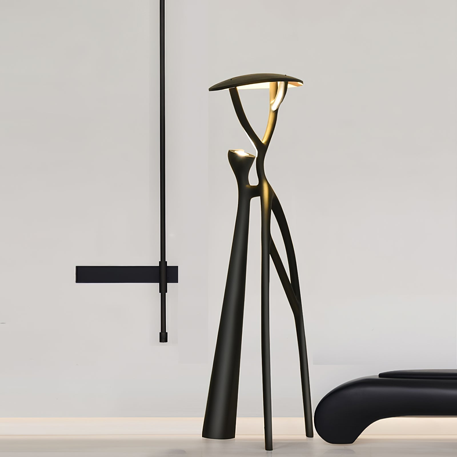 Seluia Gothic Tree Sculpture Floor Lamp