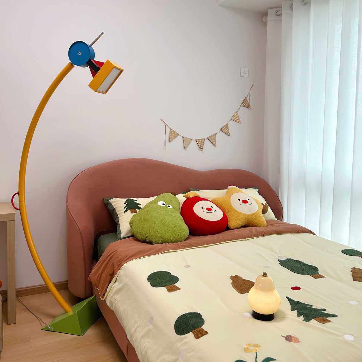 Ecori Acrylic Artistic Floor Lamp