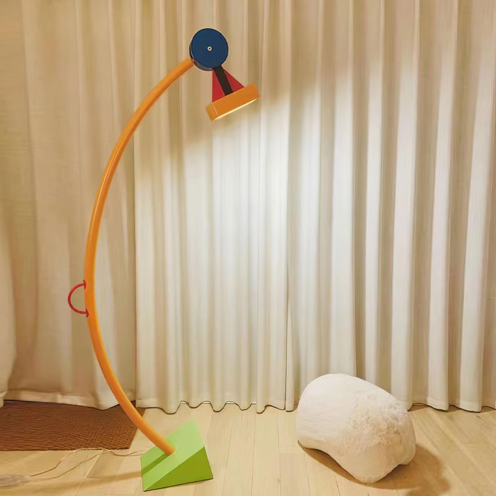 Ecori Acrylic Artistic Floor Lamp