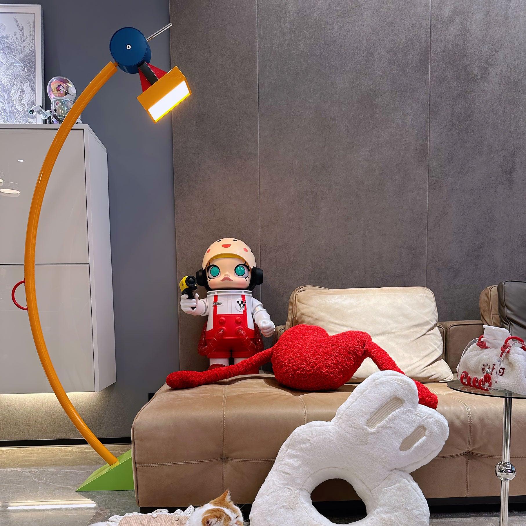 Ecori Acrylic Artistic Floor Lamp