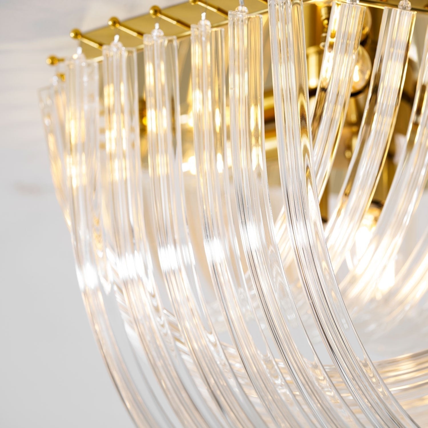 Nern Postmodern Luxury Glass Ceiling Lamp