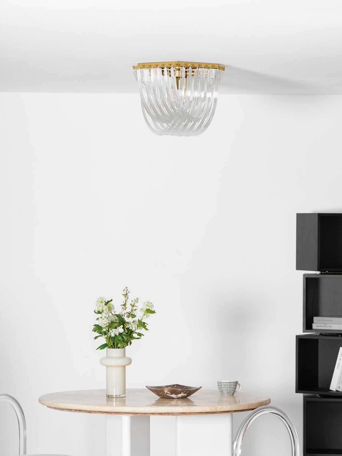 Nern Postmodern Luxury Glass Ceiling Lamp