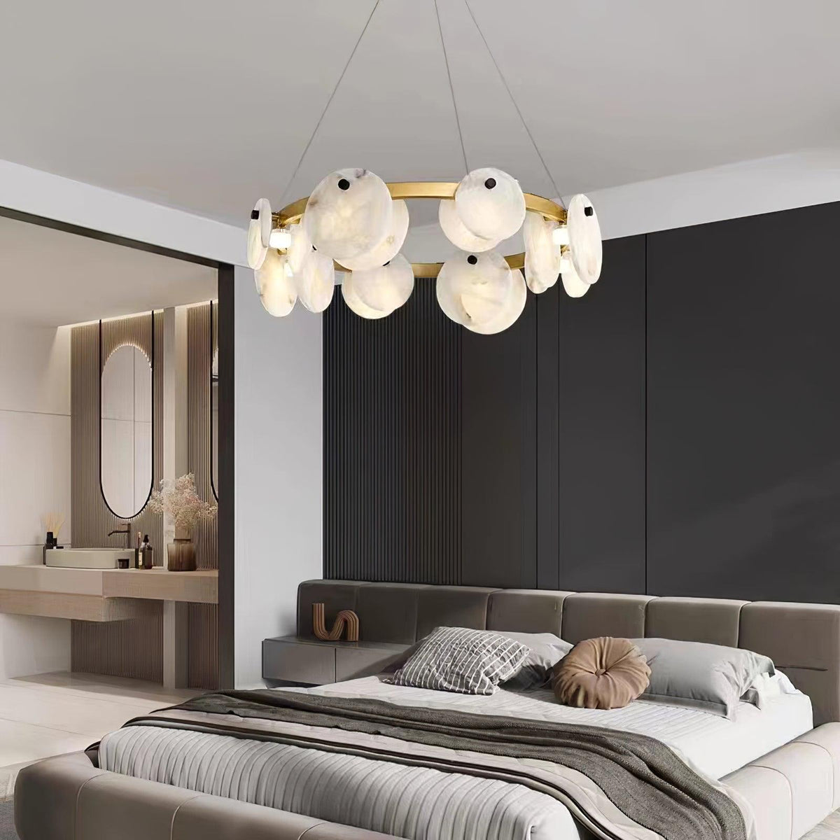 Jase Alabaster Chandelier
