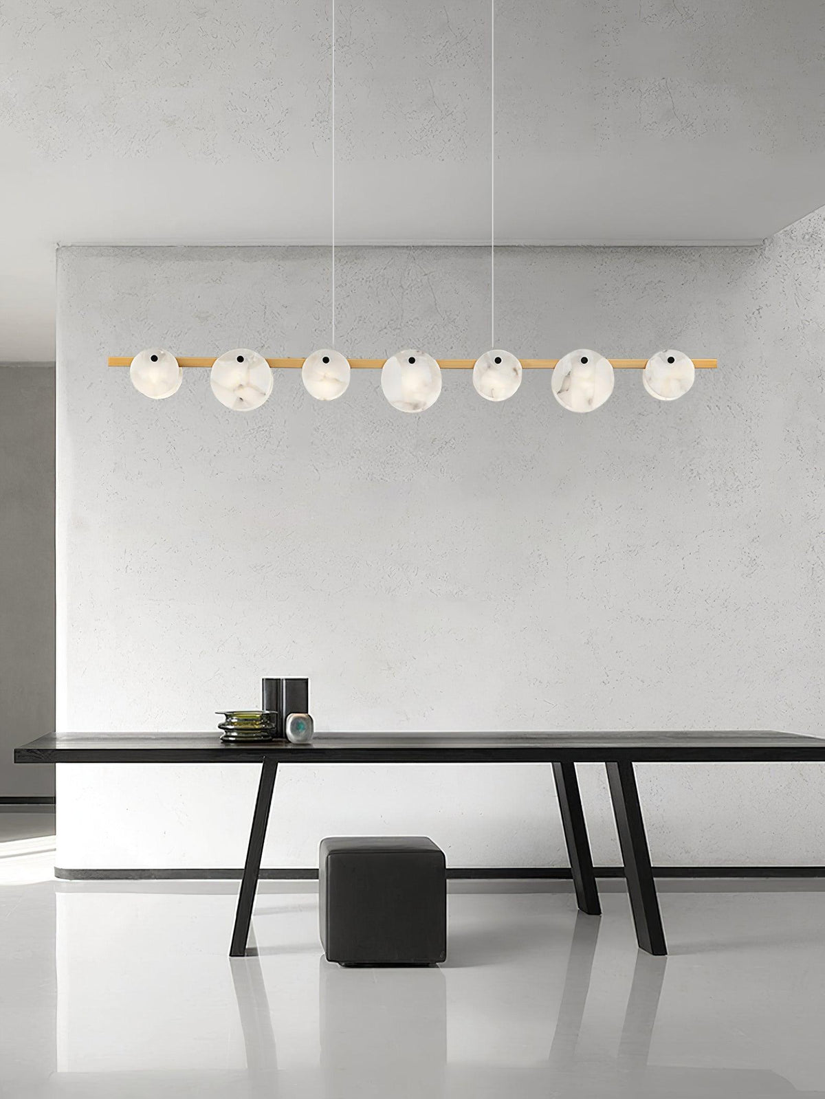 Olirel Linear Alabaster Pendant Light