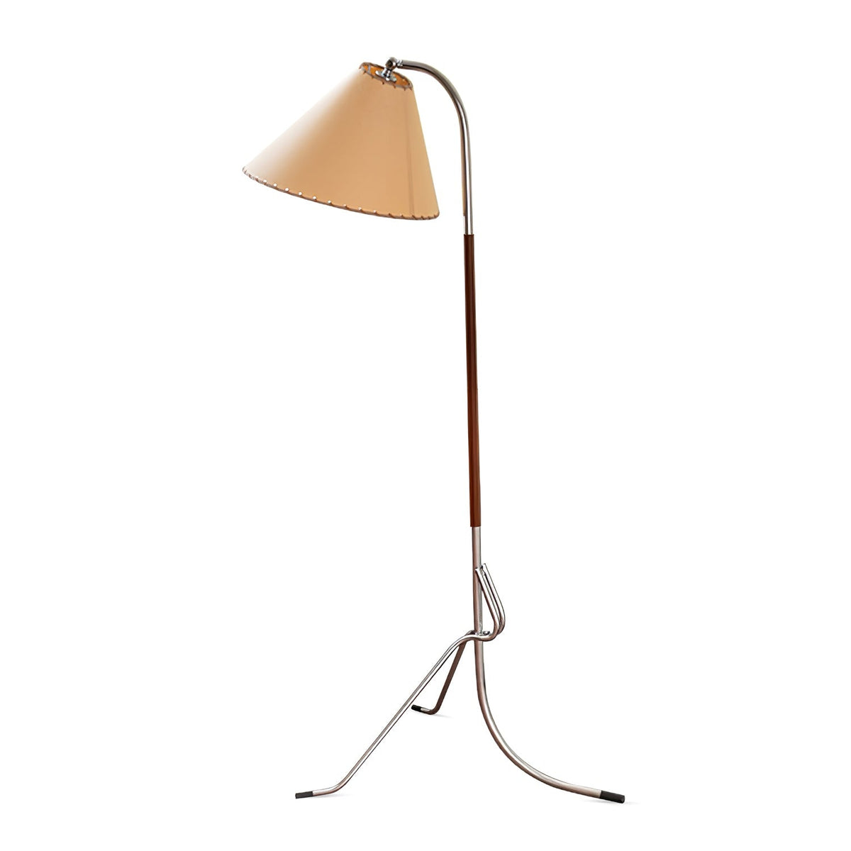 Lysandir Arc-shaped Wood Floor Lamp