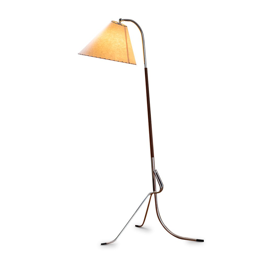 Lysandir Arc-shaped Wood Floor Lamp