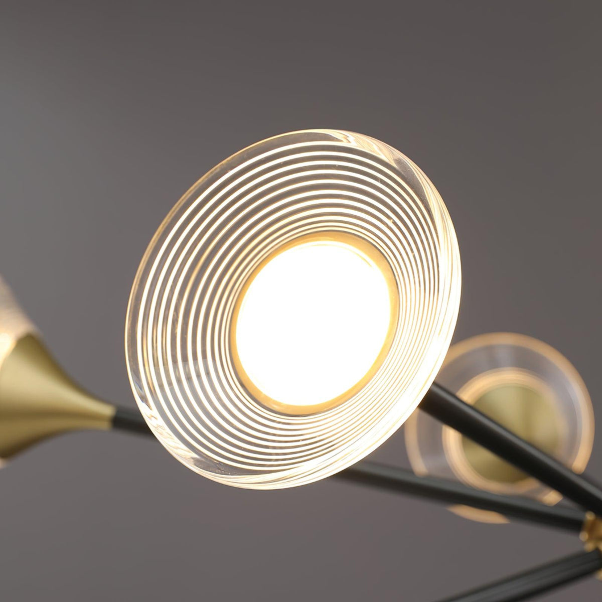 Myzoraris Mid Century Modern Glass Chandelier