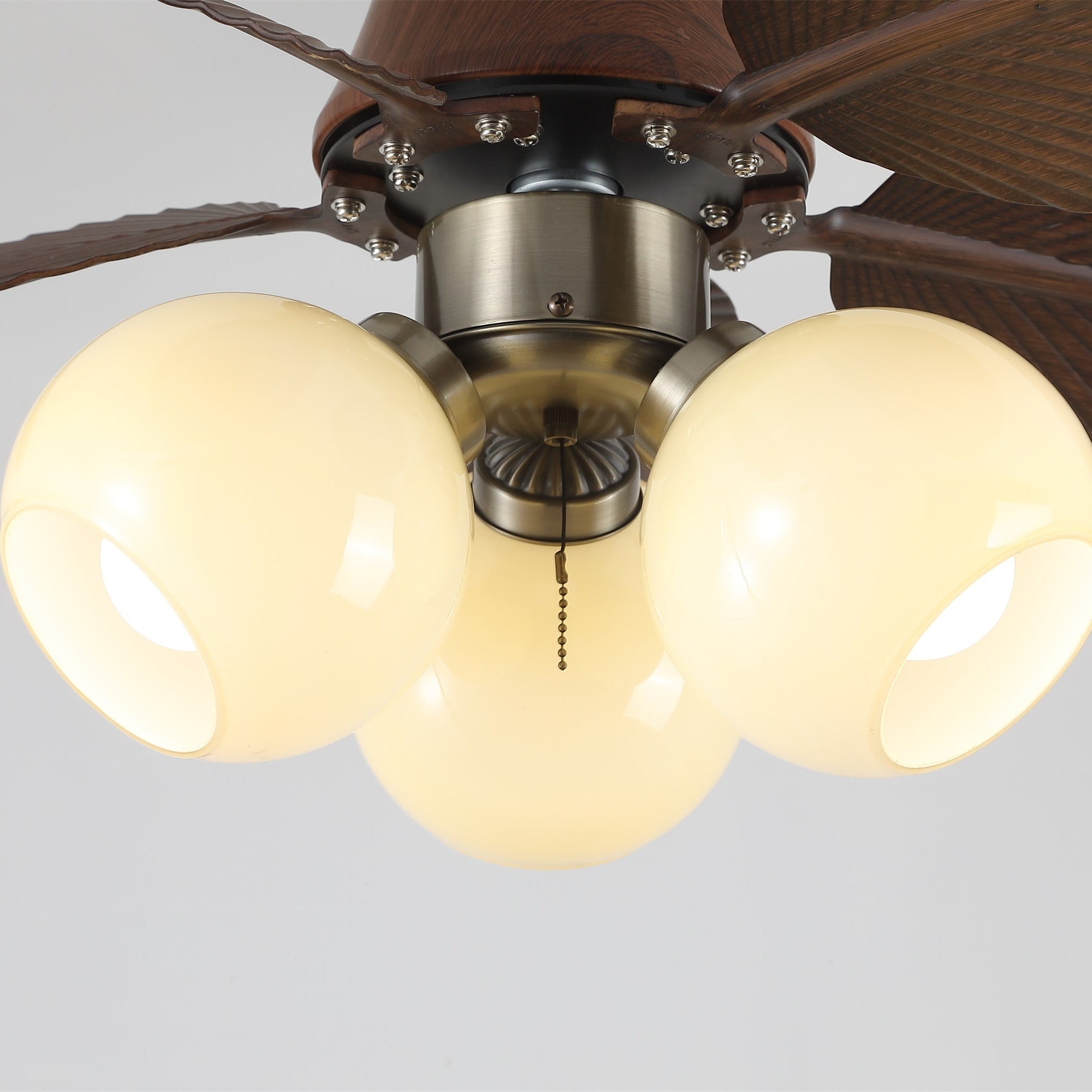 Walden Oak Ceiling Fan Light