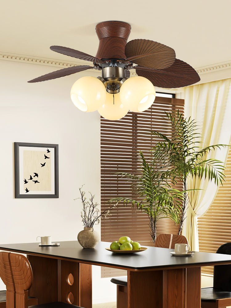 Walden Oak Ceiling Fan Light