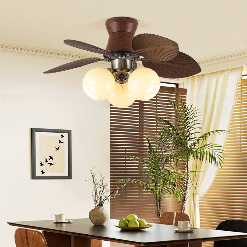 Walden Oak Ceiling Fan Light