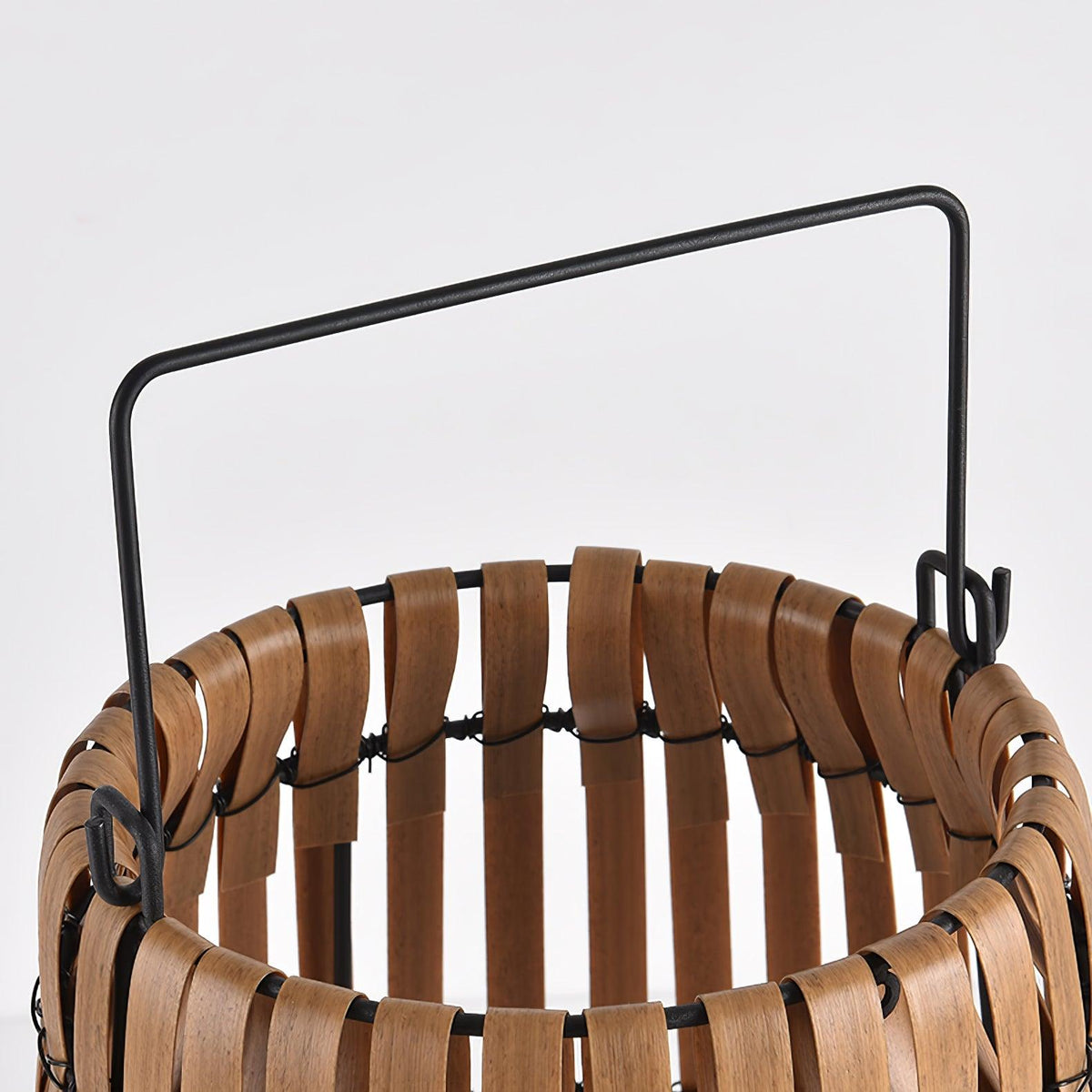Veshael Tropic Braid Lantern Outdoor Lamp