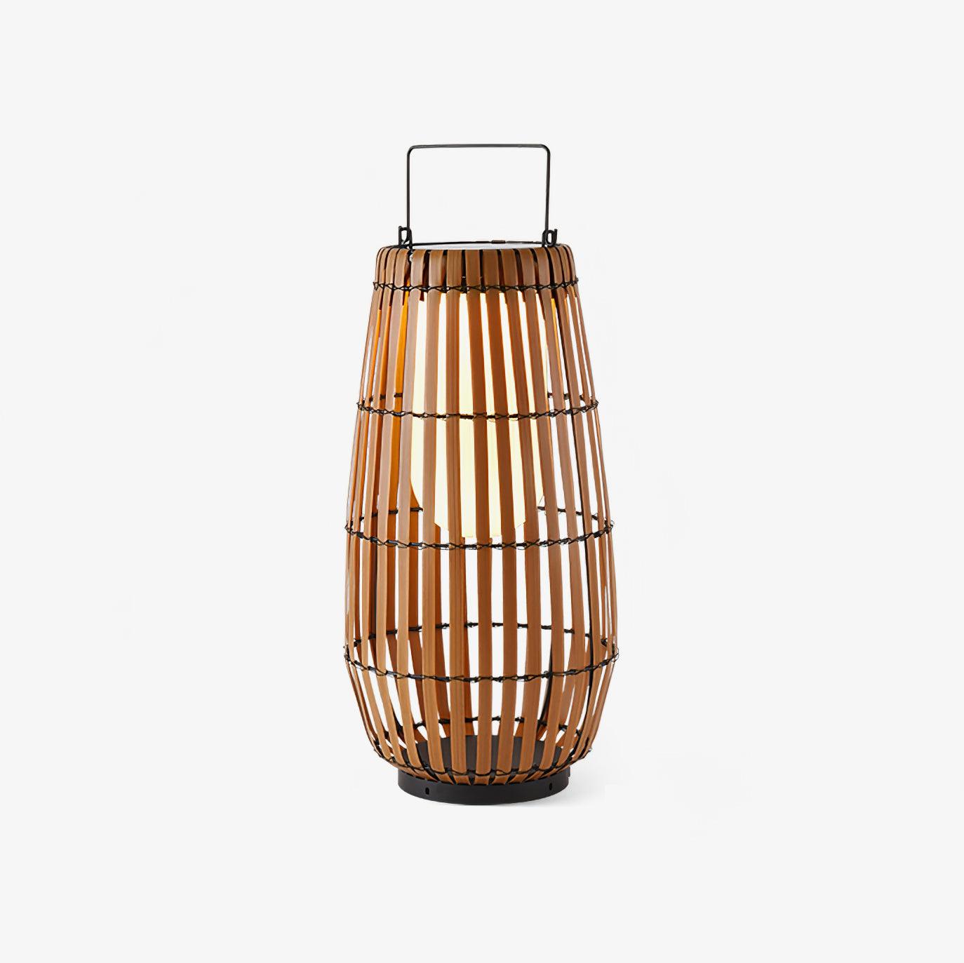 Veshael Tropic Braid Lantern Outdoor Lamp