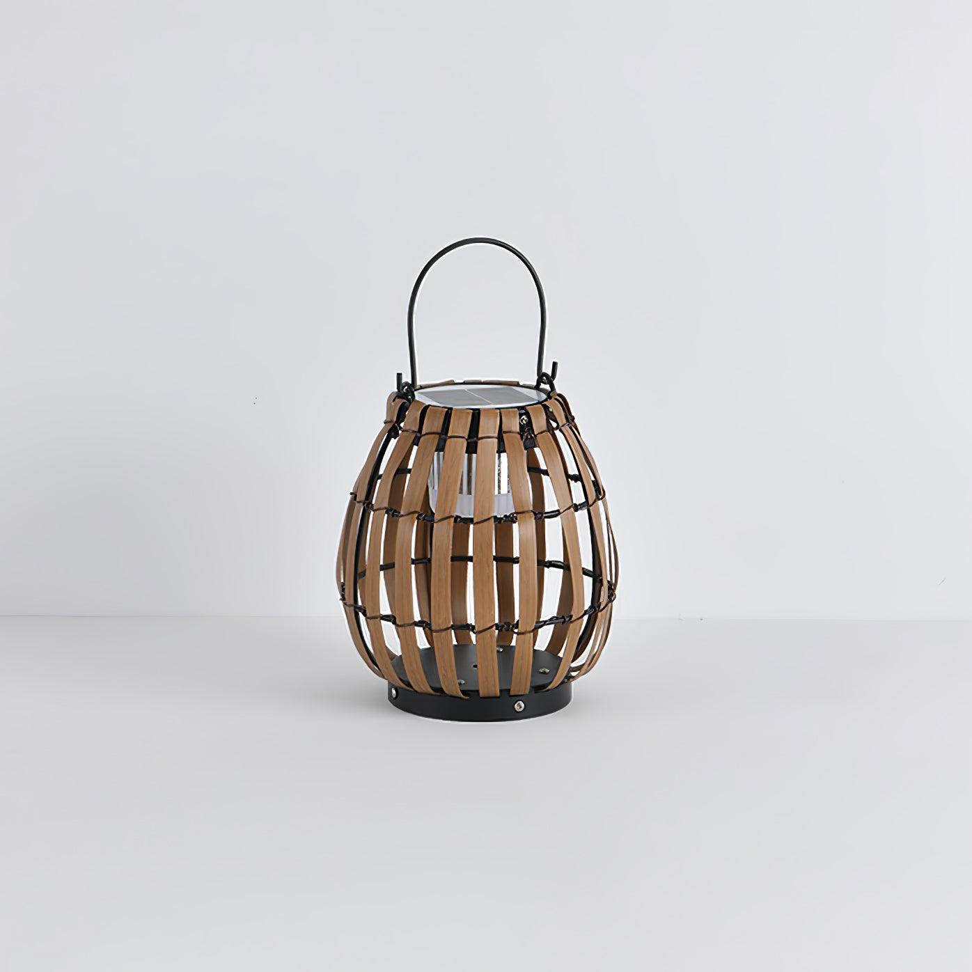 Veshael Tropic Braid Lantern Outdoor Lamp