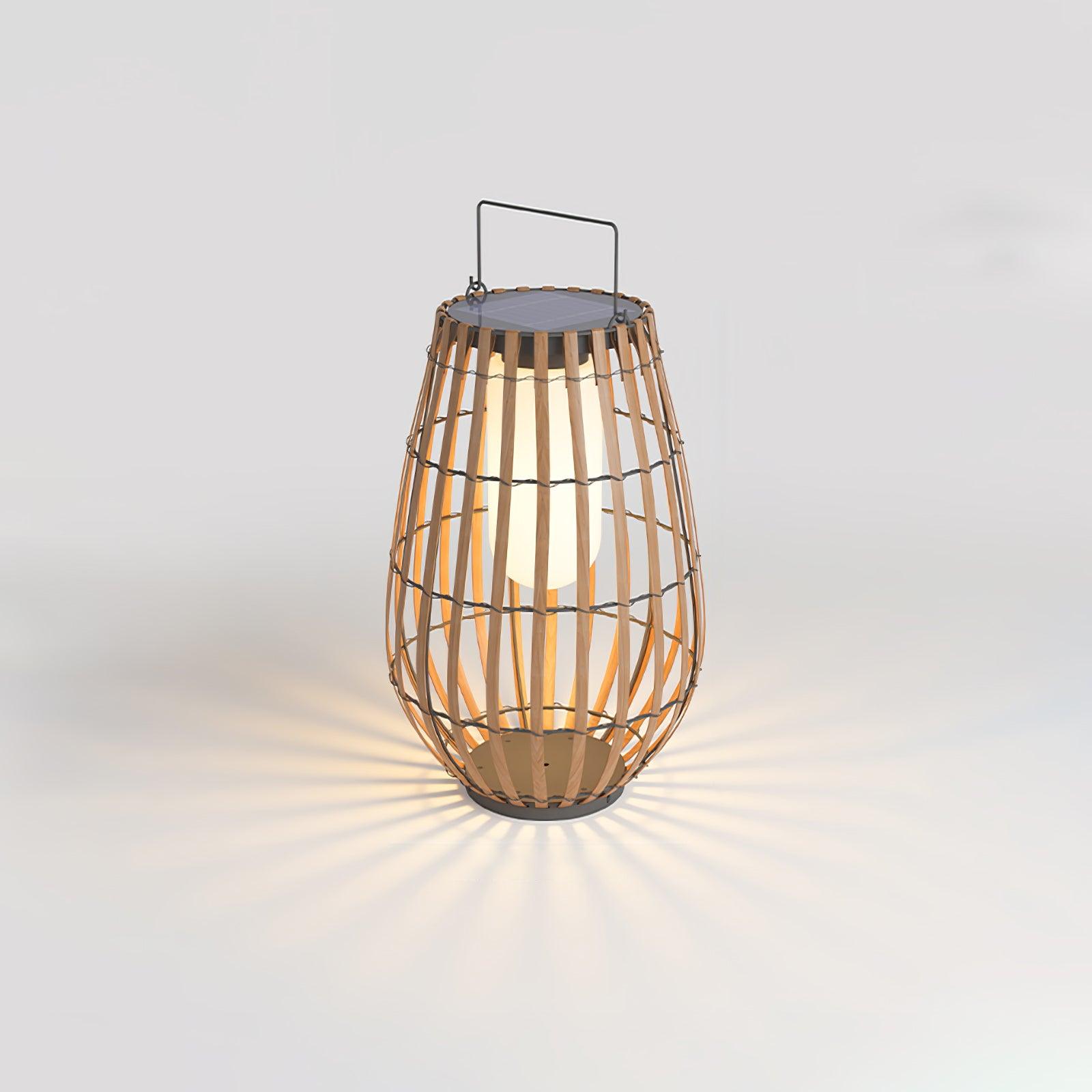 Veshael Tropic Braid Lantern Outdoor Lamp