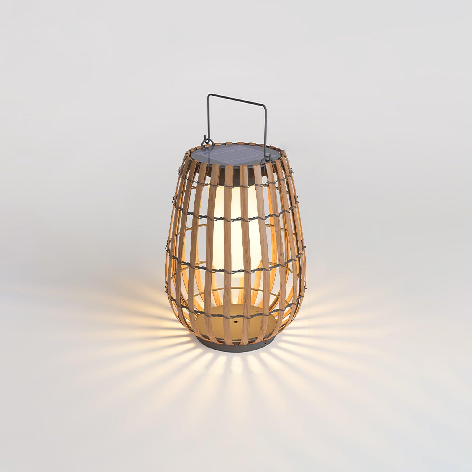 Veshael Tropic Braid Lantern Outdoor Lamp