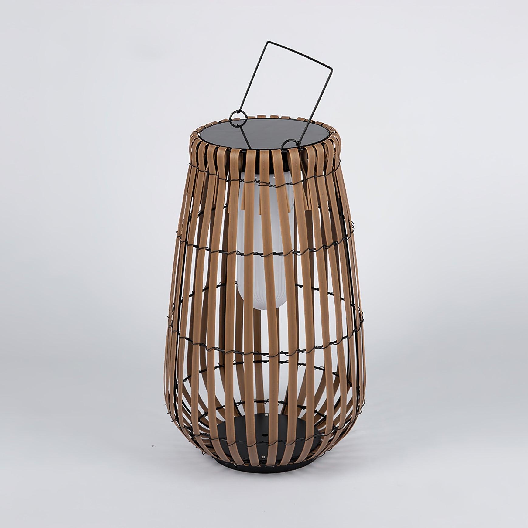 Veshael Tropic Braid Lantern Outdoor Lamp