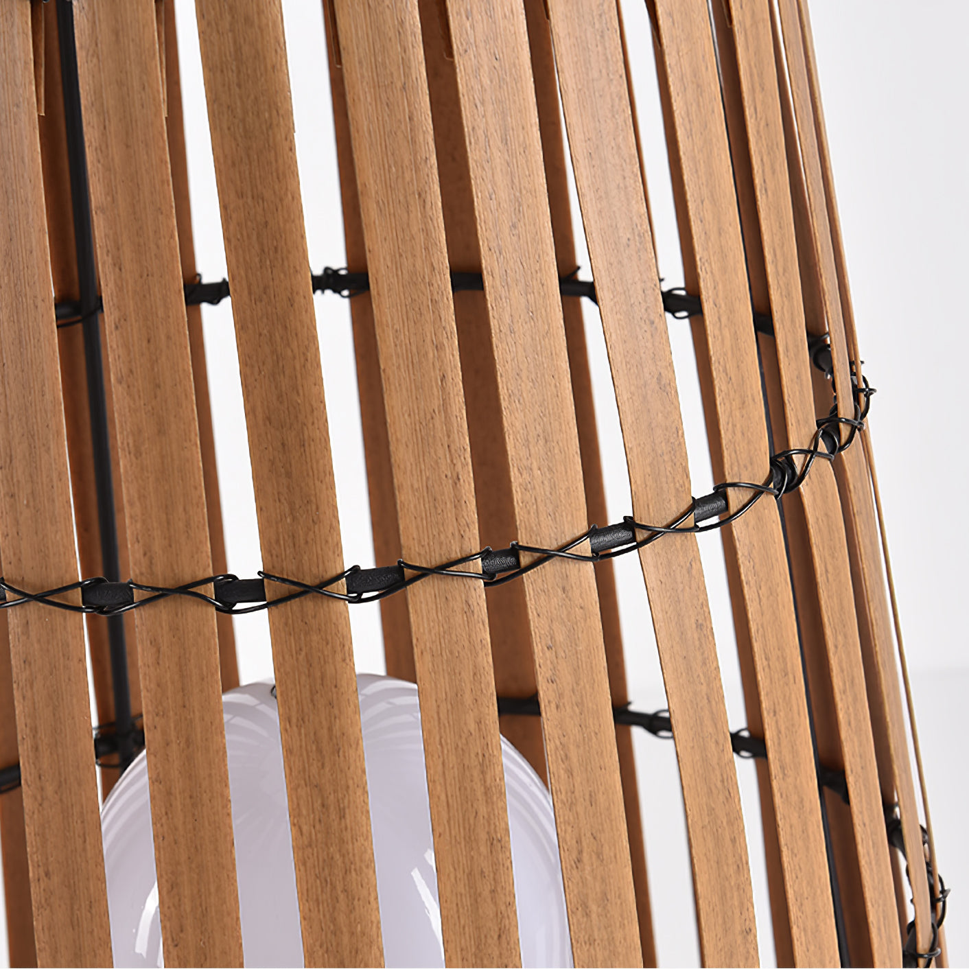 Veshael Tropic Braid Lantern Outdoor Lamp