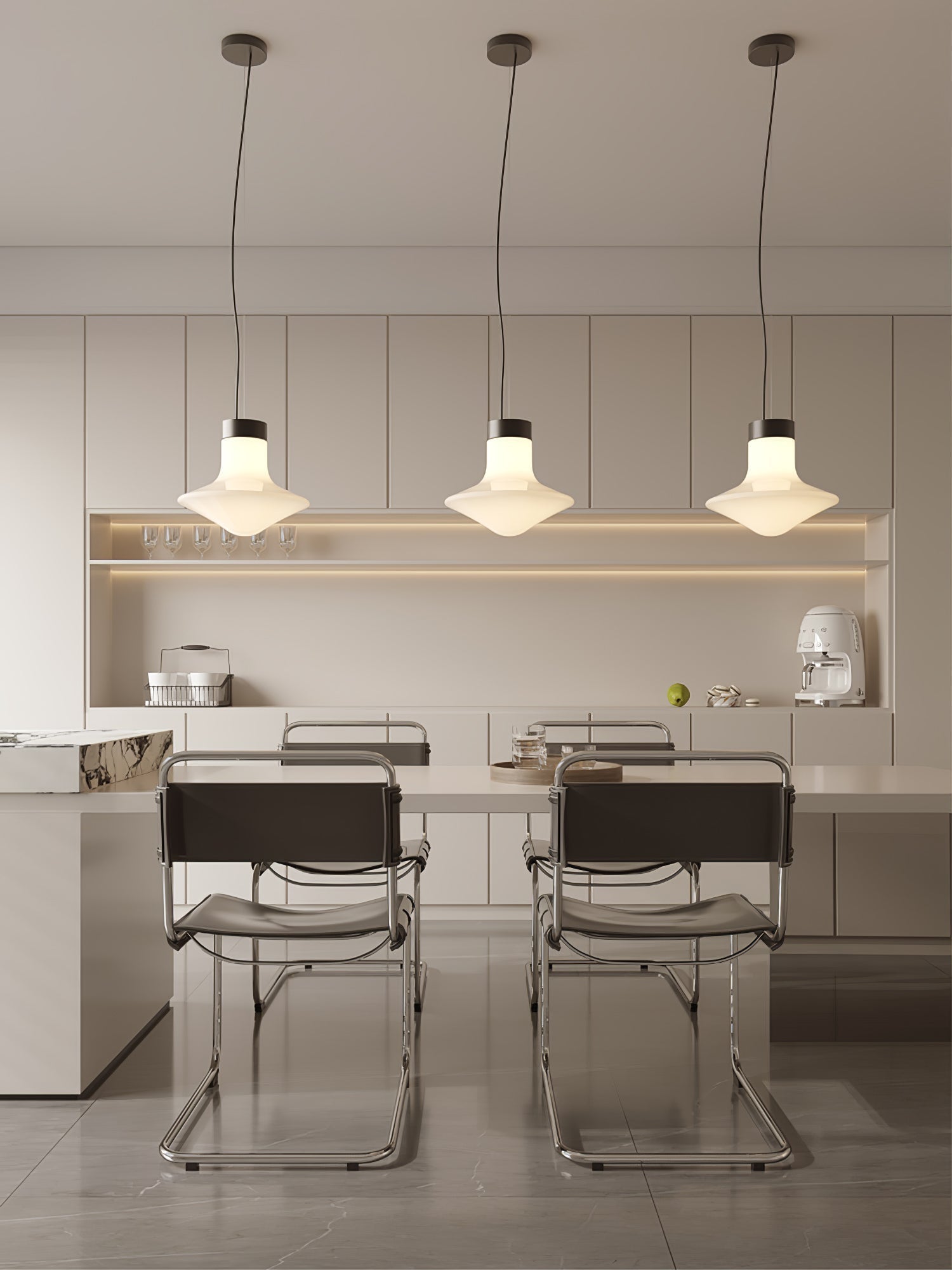 Esoleth Premium Nordic Art Glass Pendant Lamp