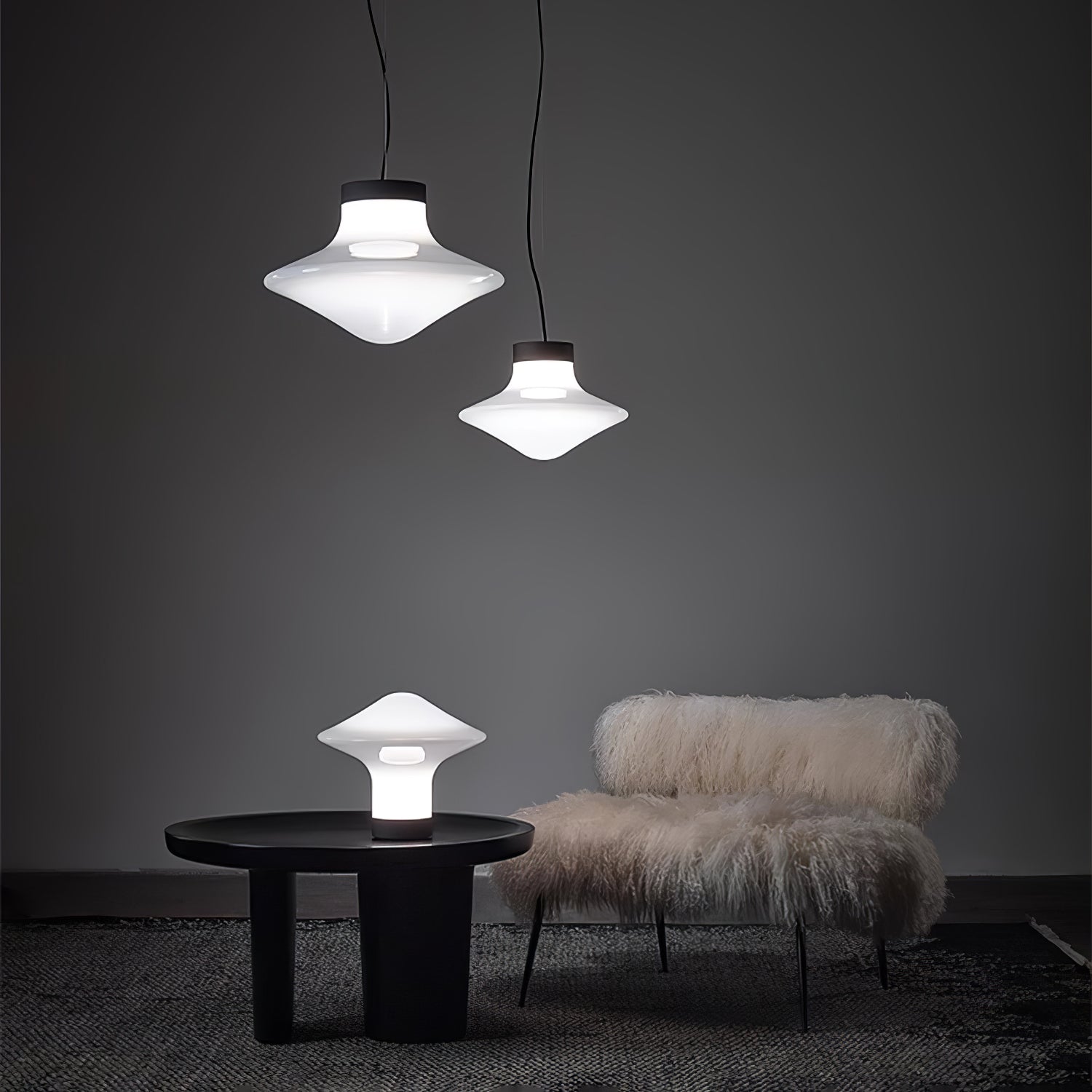 Esoleth Premium Nordic Art Glass Pendant Lamp