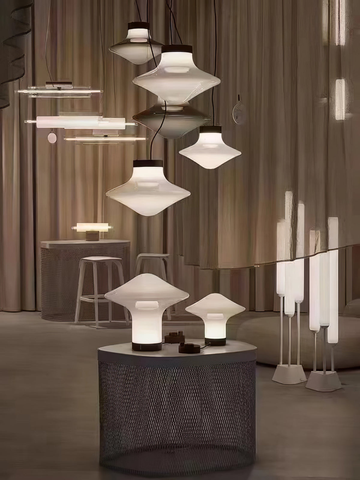 Esoleth Premium Nordic Art Glass Pendant Lamp