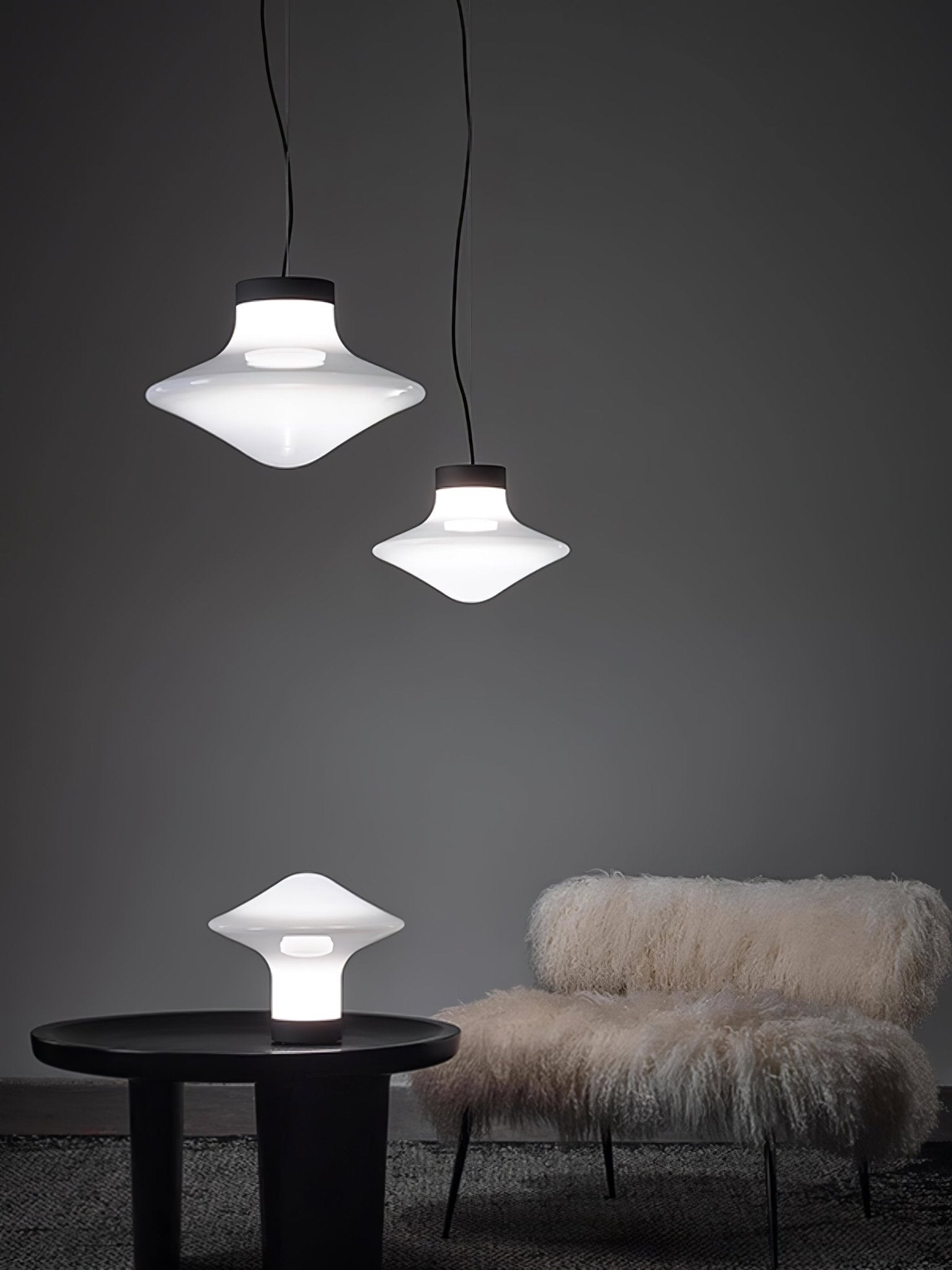 Esoleth Premium Nordic Art Glass Pendant Lamp