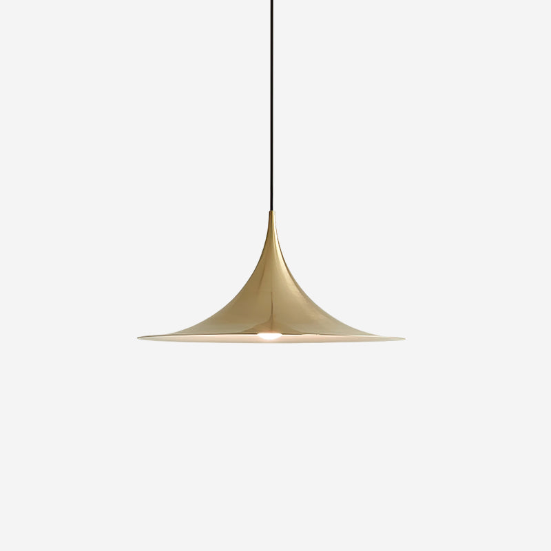 Pendant Lamp Slim Neck and Wide Flare Dining - Neutral Decor