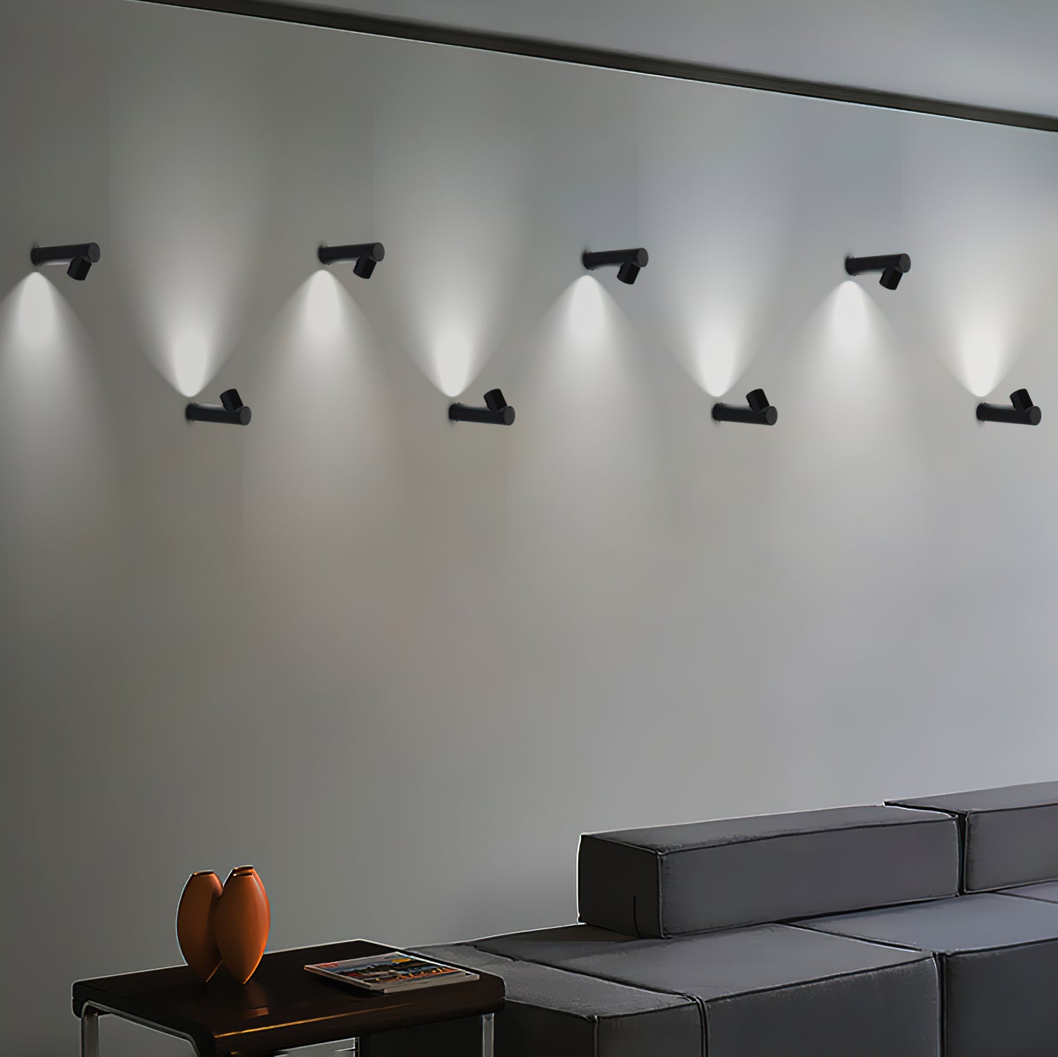 Pipeline Modern Minimalist Tube Sconce Wall lamp
