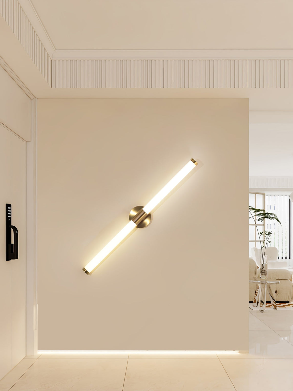 Cecarir Art Tubo Linear LED Wall Lamp