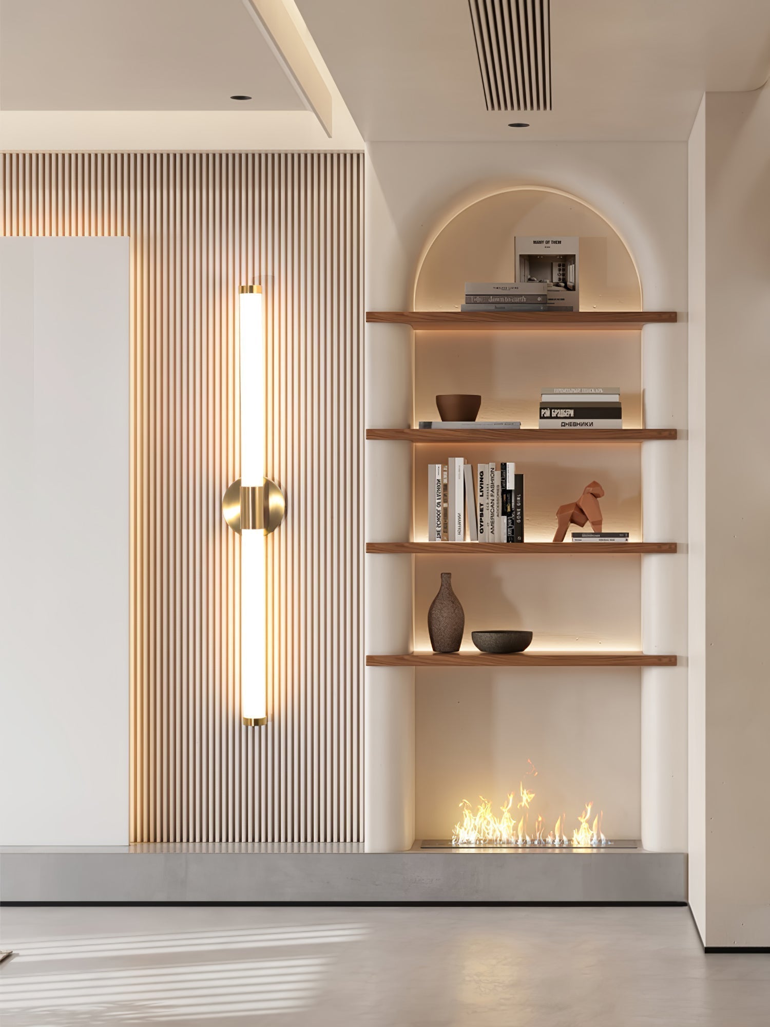 Cecarir Art Tubo Linear LED Wall Lamp