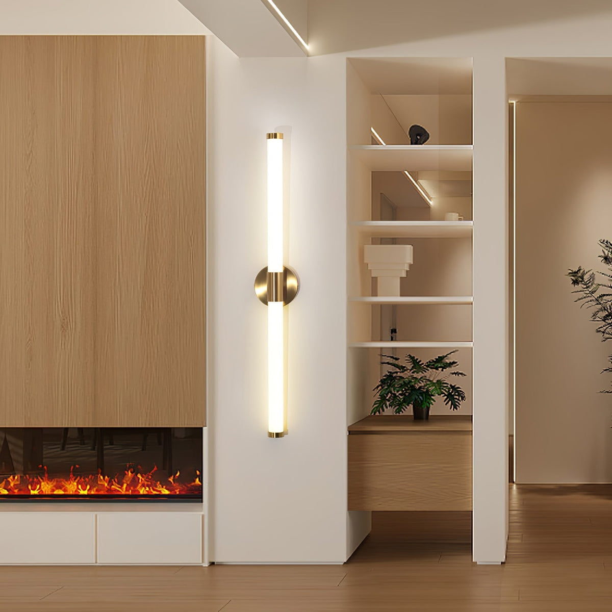 Cecarir Art Tubo Linear LED Wall Lamp