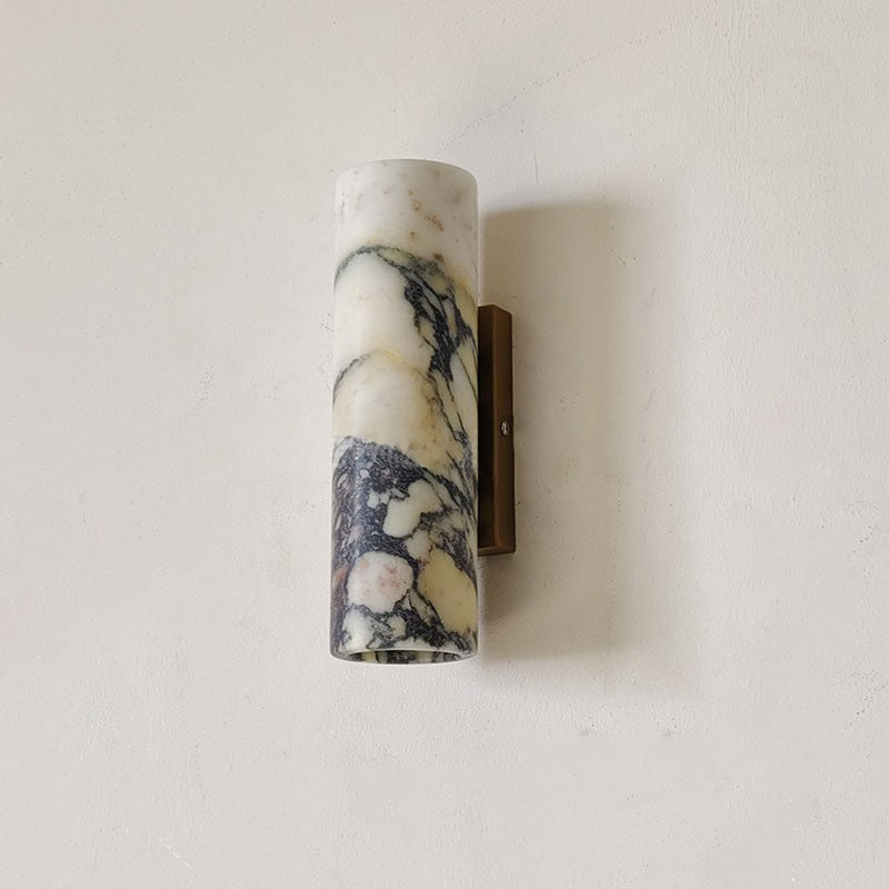 Avi Marble Cylinder Luxury Wall Lamp