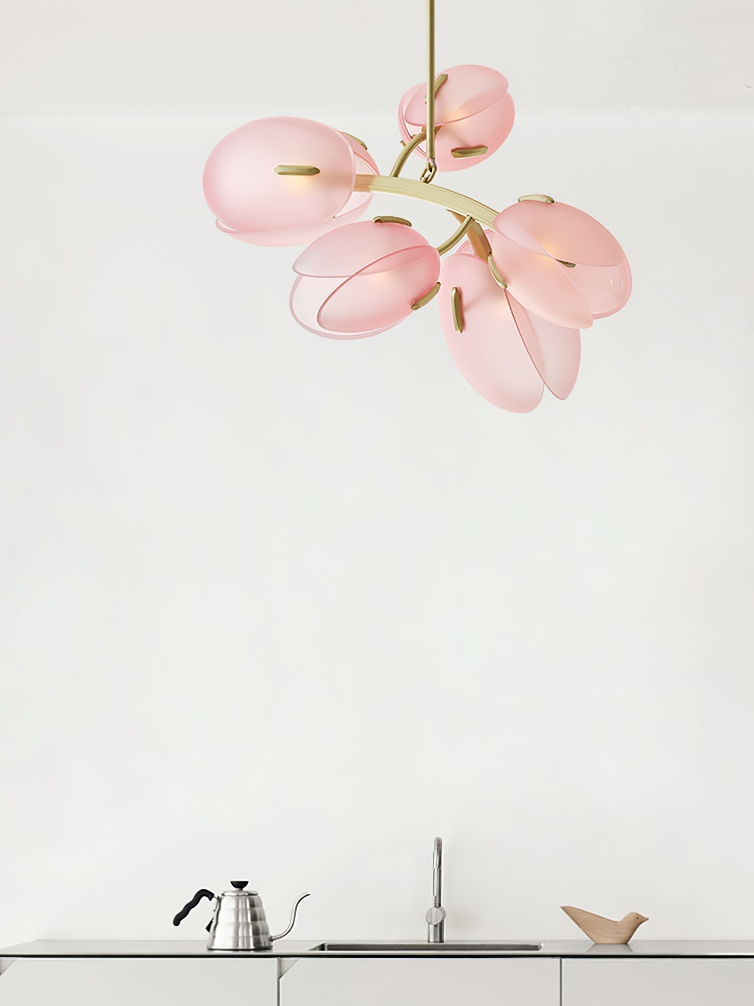 Blossom Contemporary Glass Chandelier