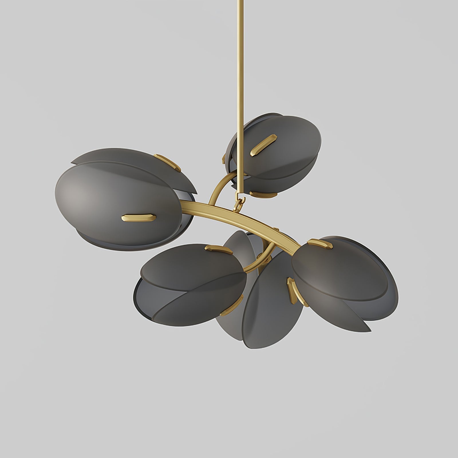 Blossom Contemporary Glass Chandelier