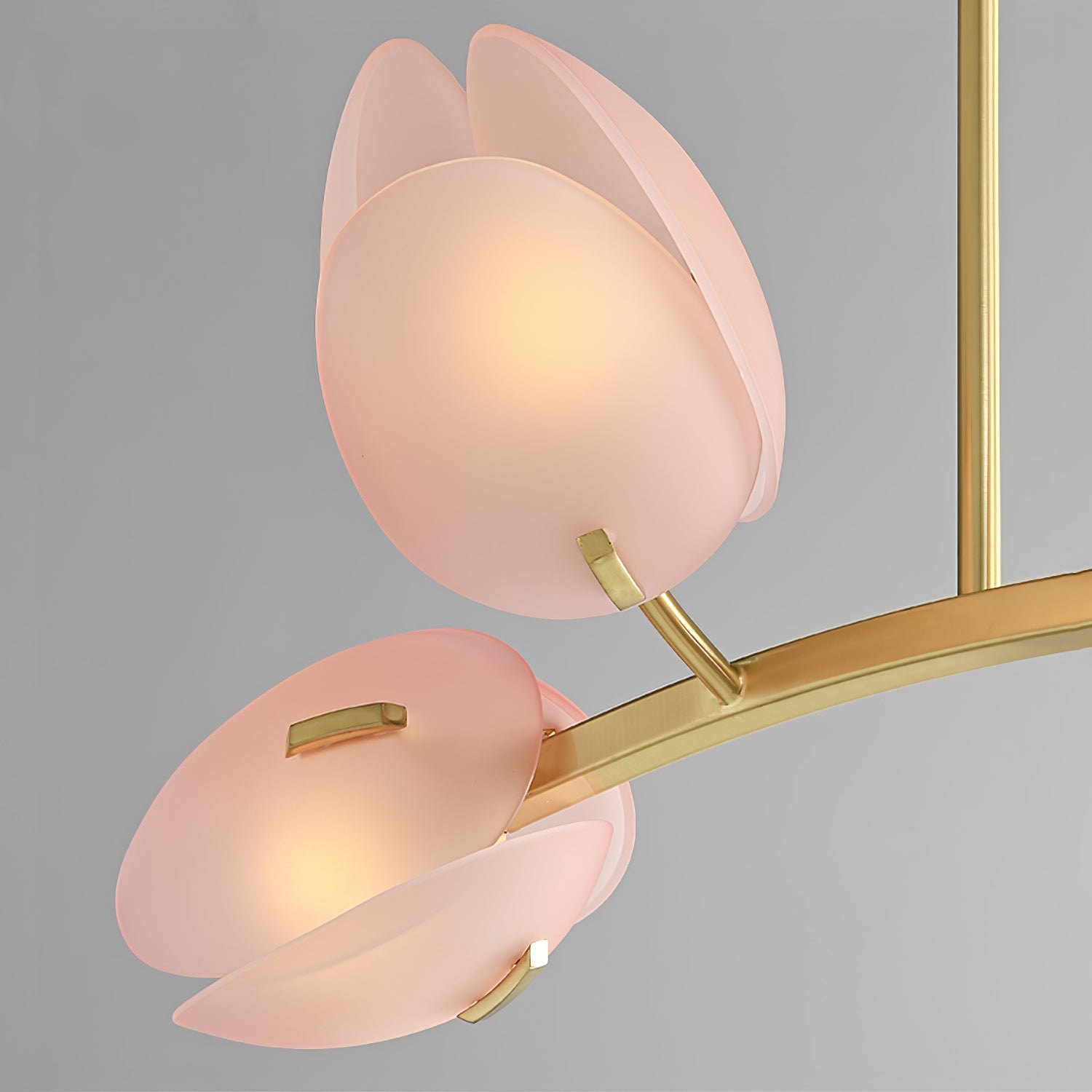 Blossom Contemporary Glass Chandelier