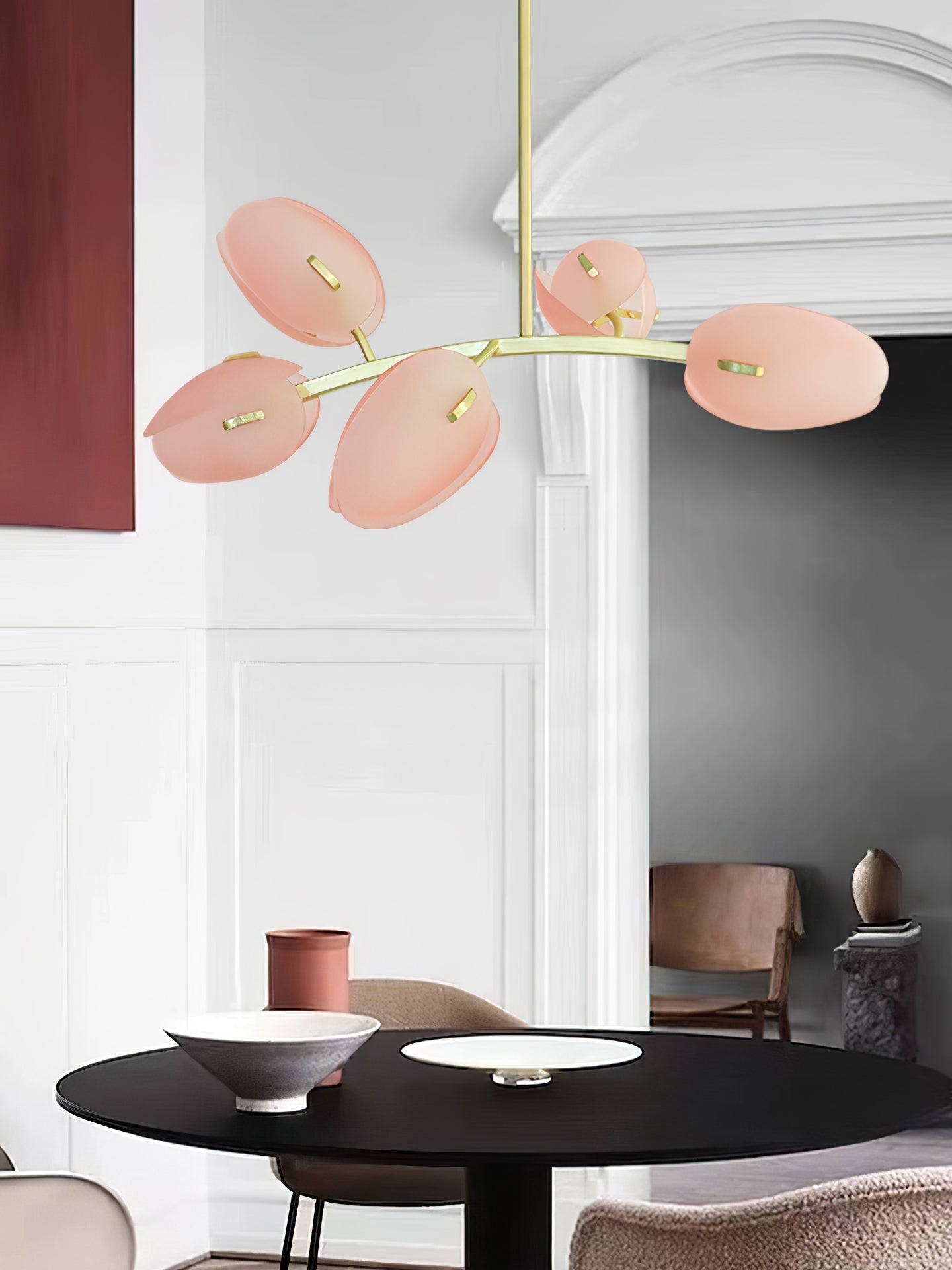 Blossom Contemporary Glass Chandelier