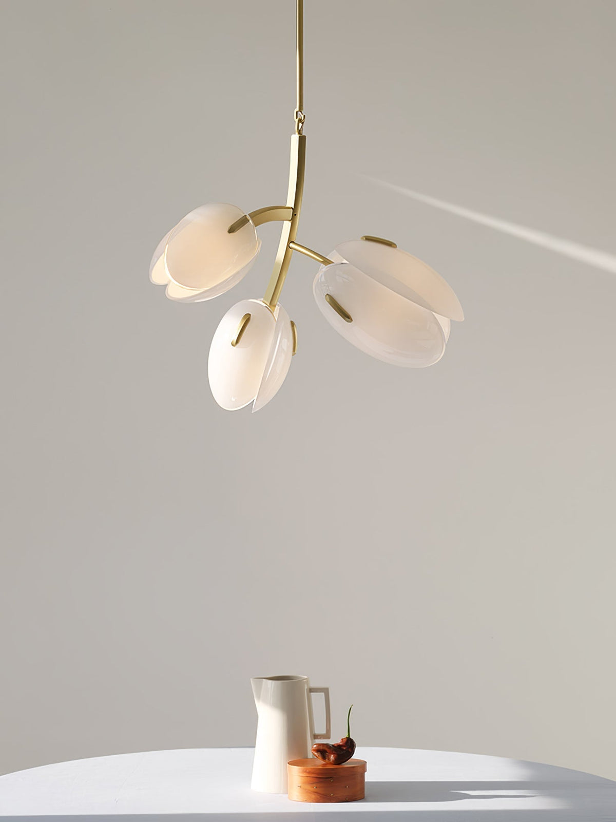 Blossom Contemporary Glass Chandelier