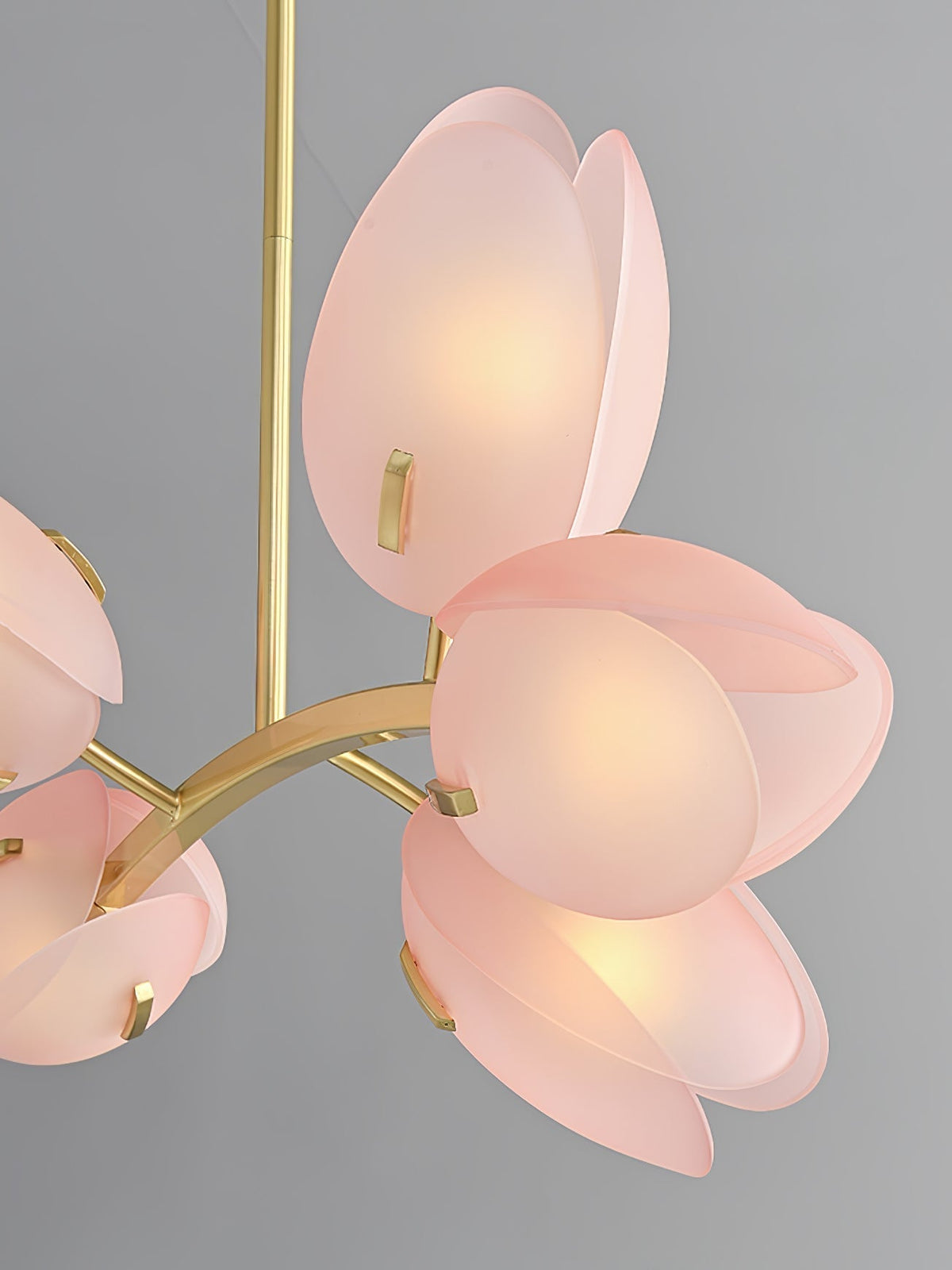 Blossom Contemporary Glass Chandelier
